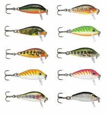 Rapala Countdown 1 inch Trout Fishing Balsa Wood Hard Lure Crankbait