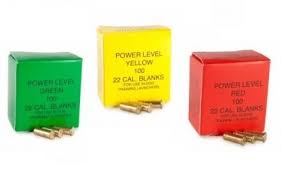 Sporting Saints Launcher Blanks Cal. 22 -  Red And Also Yellow 100pcs