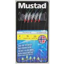 Mustad Sabiki Fish Skin Mackerel  Rigs