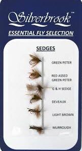Silverbrook Essential Trout Fly Selection :  Dry Sedges