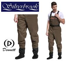 Silverbrook ST3 Breathable HYDROSTATIC  Fishing Chest Waders With Neoprene Stocking Foot