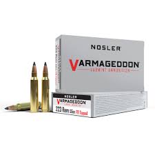 Nosler Varmageddon 223 55gr FB Tipped Bullets