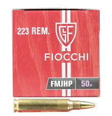 Fiocchi .223 FMJ HP 50GR Full Metal Jacket 50 Rounds/Box Target