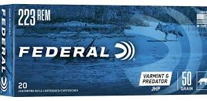 Federal .223 Rem JHP 50 grain