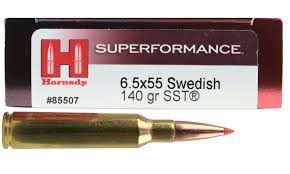 Hornady 6.5 x 55 Swedish 140gr SST