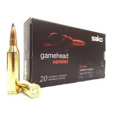 Sako  .243 Gamehead Varmint  70gr BT 20 Rounds /Box