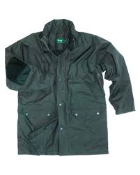 Hoggs Of Fife Green King Waterproof Jacket 3/4 Length