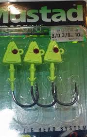 Mustad Ultra Point Shad Jig Head 3/0 - 7 gr
