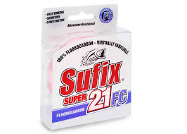 SUFIX SUPER 21 FC FLUOROCARBON 100% 12ibs Breaking Strain