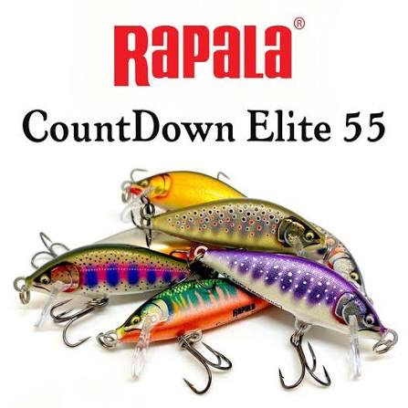 Rapala Countdown Elite Lure (5.5cm/Sinking/5g)