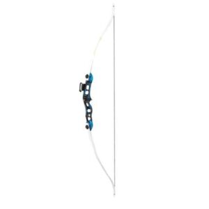 EK Beetle Recurve Bow Kit - 48'' Bow 15-20lb, Arrow Rest, Sight, Quiver, Armguard, 3 Wood Arrows